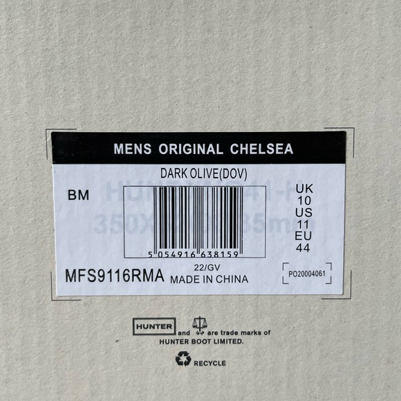 Hunter Original Waterproof Chelsea Rainboot - Picture 11 of 12